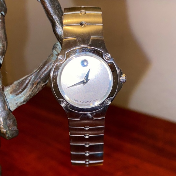 COPY - MOVADO Silver Museum Dial Women's Watch - Picture 1 of 5